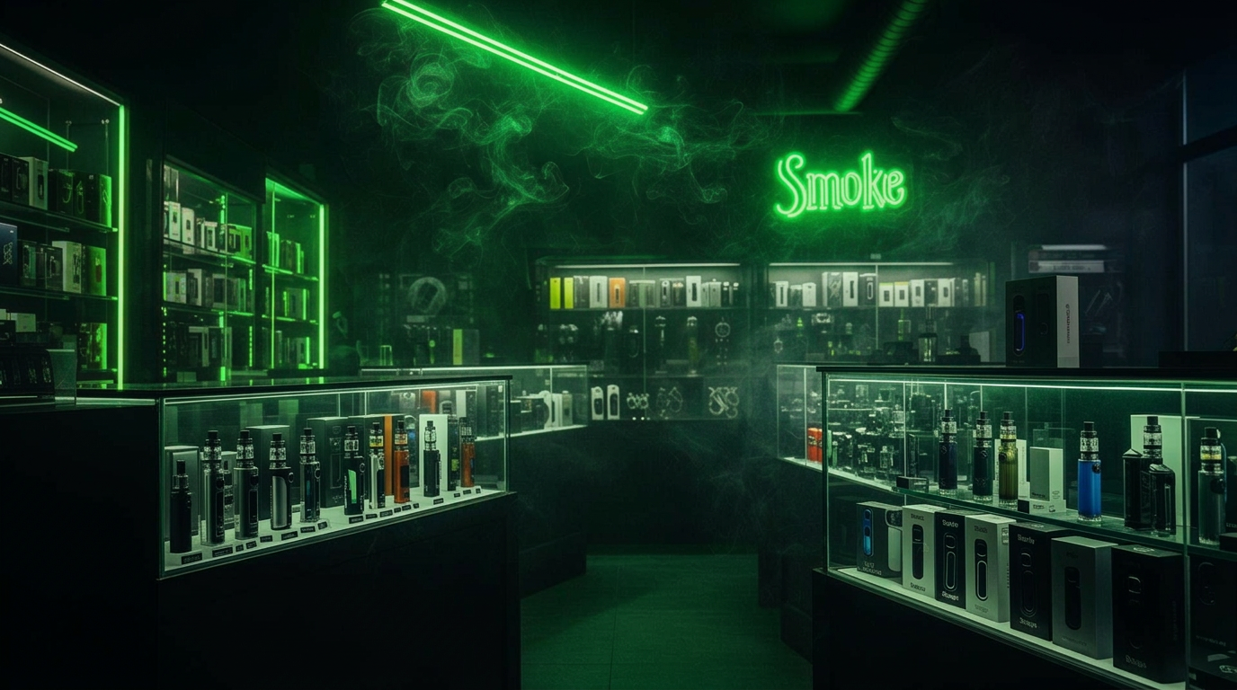 The Spot Smoke Shop storefront or retail location in El Paso, TX