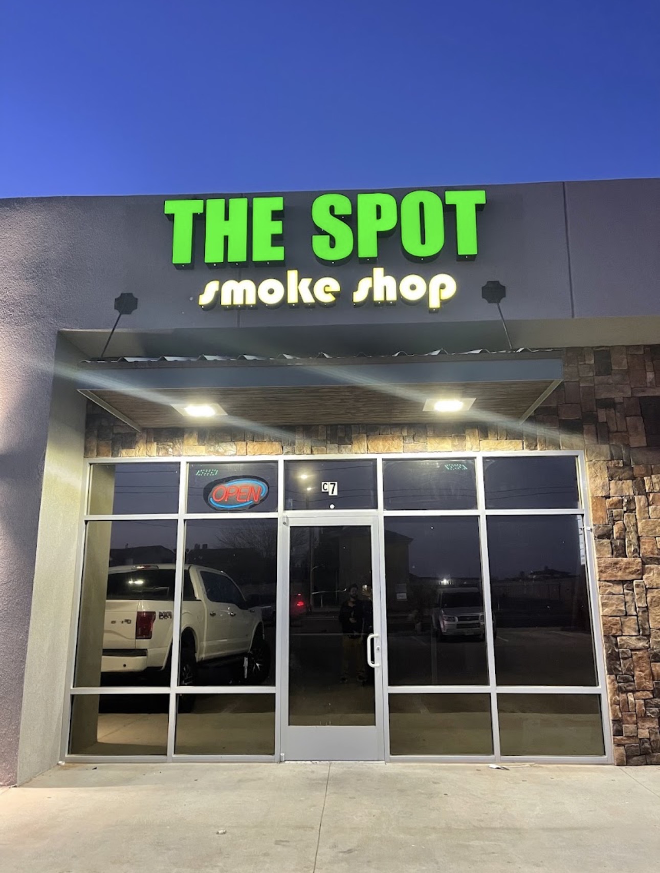 tobacco spot Brown of  Your go-to spot for